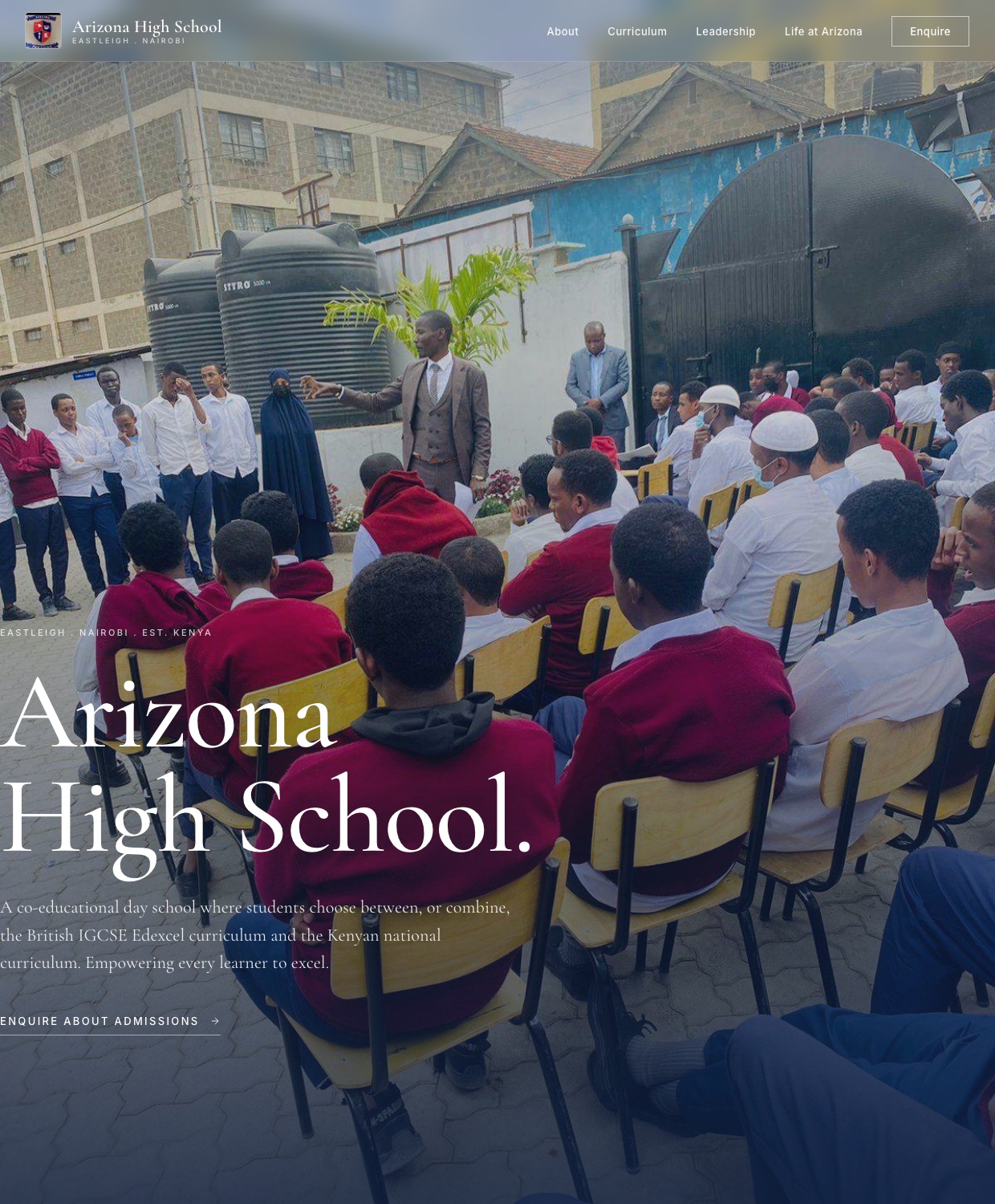 Arizona High School Website