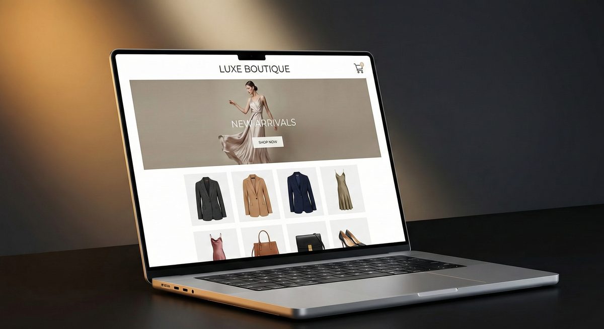 Luxe Boutique E-Commerce Website